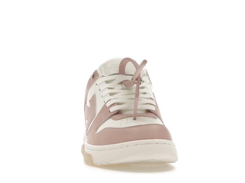 OFF-WHITE Out Of Office "OOO" Low Tops White Pink (Women's)