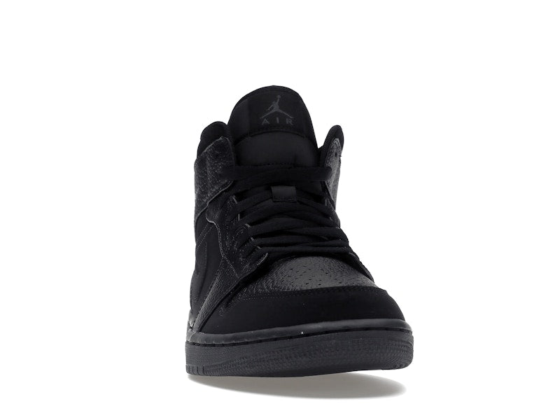 Jordan 1 Mid Black Dark Smoke Grey