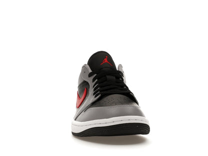 Jordan 1 Low Cement Grey Fire Red (Women's)