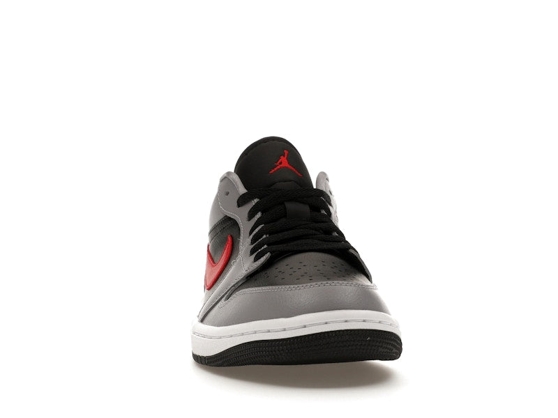 Jordan 1 Low Cement Grey Fire Red (Women's)