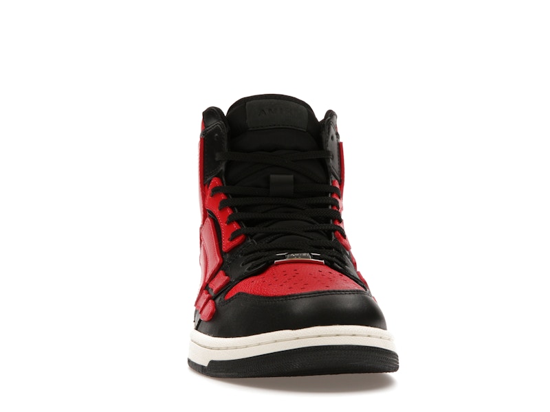 AMIRI Skel Top Hi Black Red White