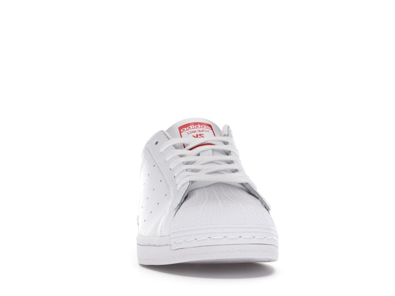 adidas Superstan White Scarlet