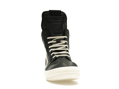 Rick Owens Lido Geobasket Black Milk