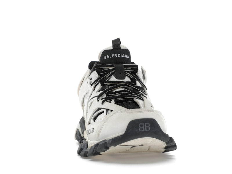Balenciaga Track Worn Out In White Black