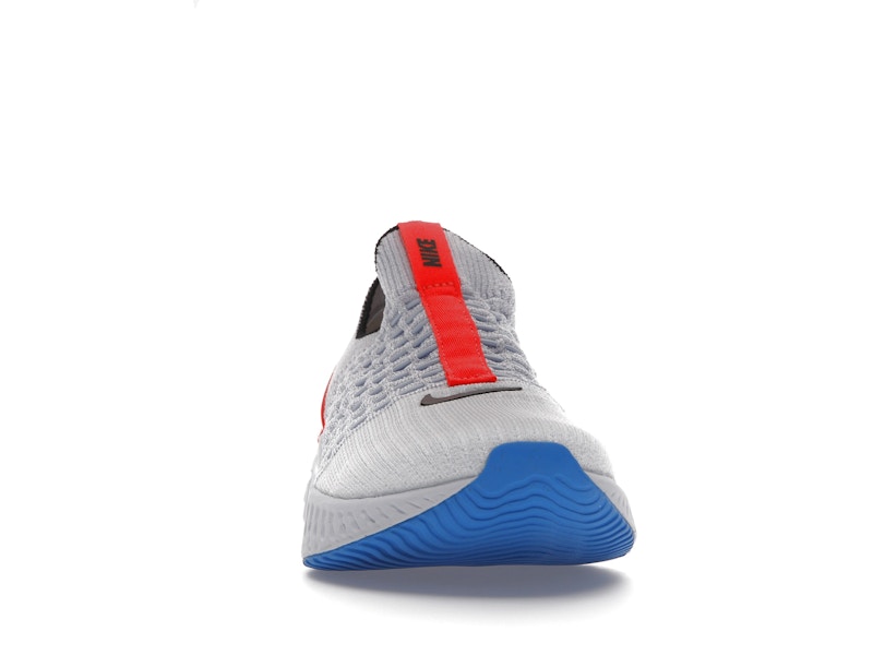 Nike React Phantom Run Flyknit 2 Football Grey Bright Crimson (Women's)