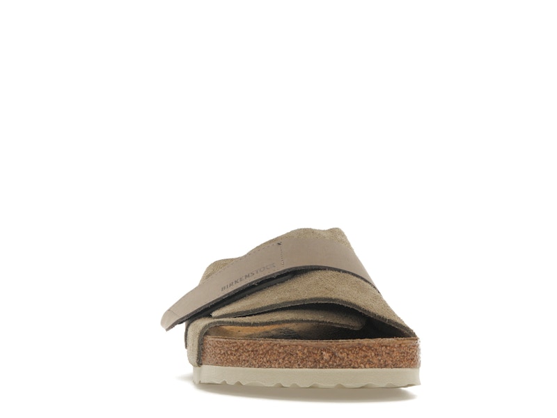 Birkenstock Kyoto Nubuck Suede Taupe