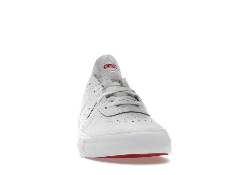Jordan Series ES White Red Sole