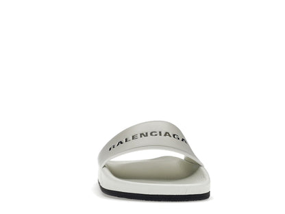 Balenciaga Pool Slide White Black (Women's)