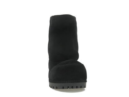 Balenciaga Alaska Low Boot Black Suede