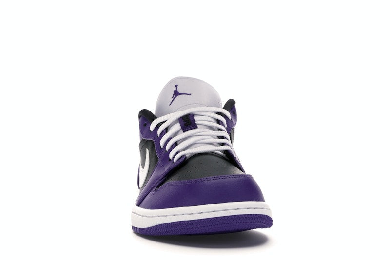 Jordan 1 Low Court Purple Black
