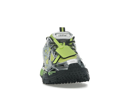 OFF-WHITE Be Right Back Silver Green Fluo
