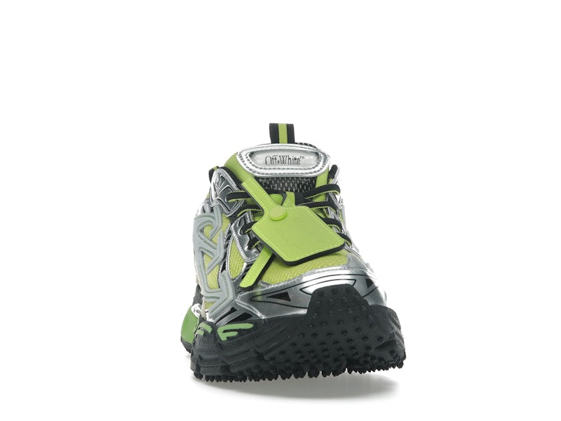 OFF-WHITE Be Right Back Silver Green Fluo