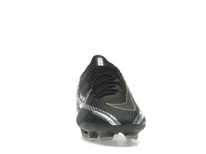 Nike Phantom GT2 Elite FG Black Metallic Dark Grey Metallic Gold