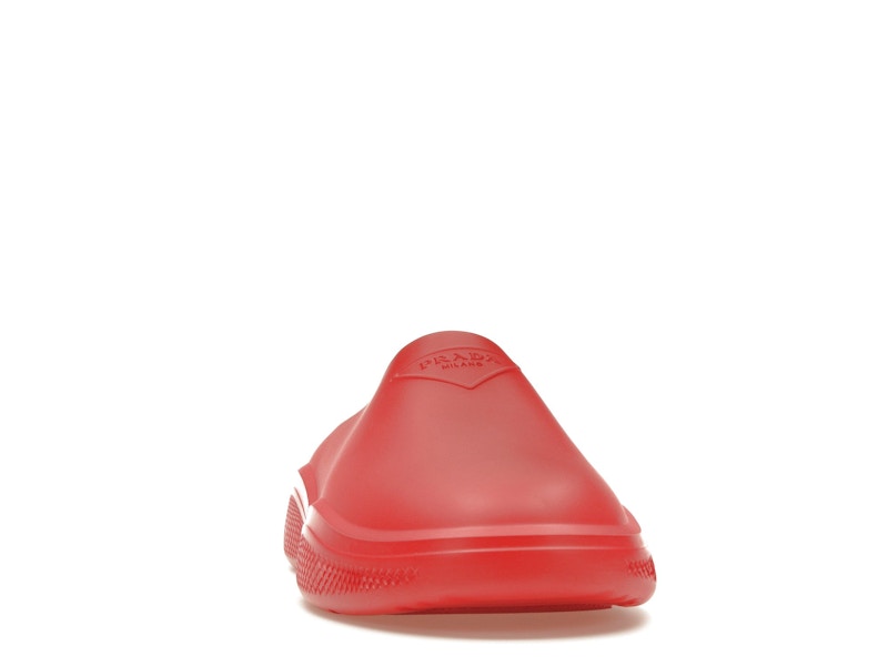 Prada Foam Rubber Mule Red