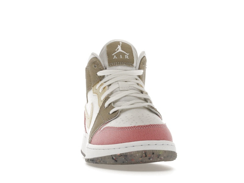 Jordan 1 Mid SE Pastel Vivid Green Grind (GS)