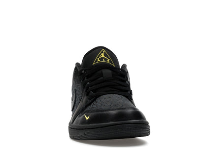 Jordan 1 Low Black Elephant Print