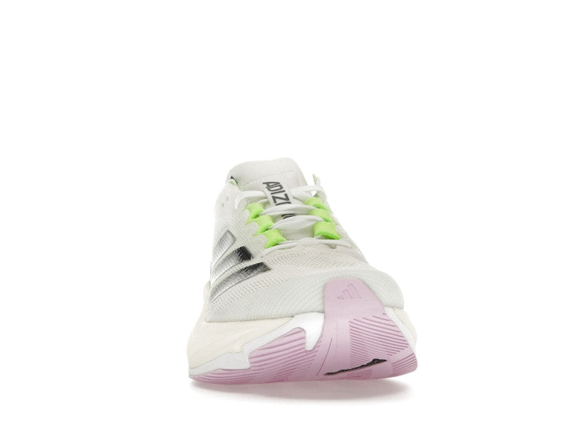 adidas Adizero Boston 12 Cloud White Core Black Green Spark