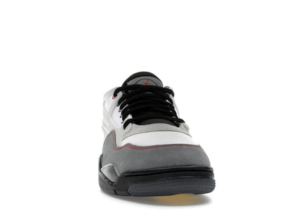Jordan 4 RM Premium White Black Smoke Grey Fire Red