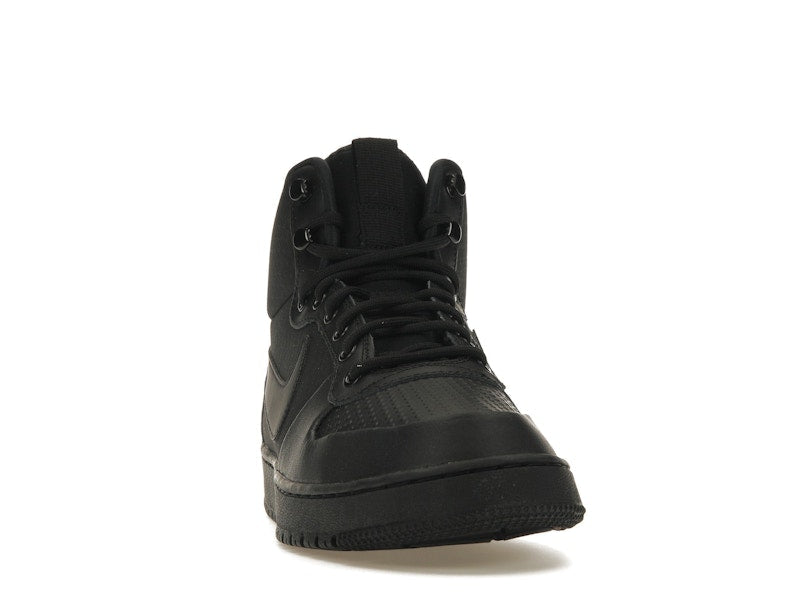Nike Court Borough Mid Winter Triple Black