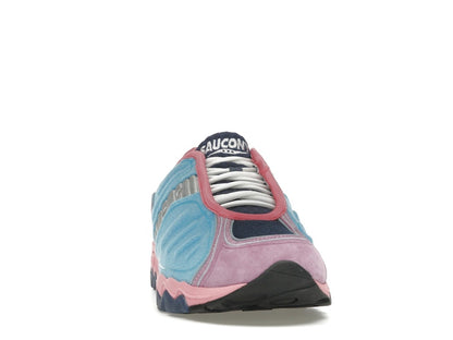 Saucony Matrix Jae Tips No Shoes In The House Blue Pink