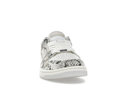 AMIRI Skel Top Low Snake Alabaster