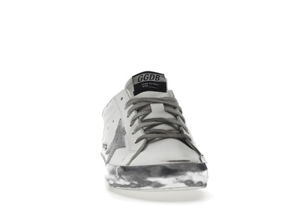 Golden Goose Super-Star White Silver Sparkle (Women's)