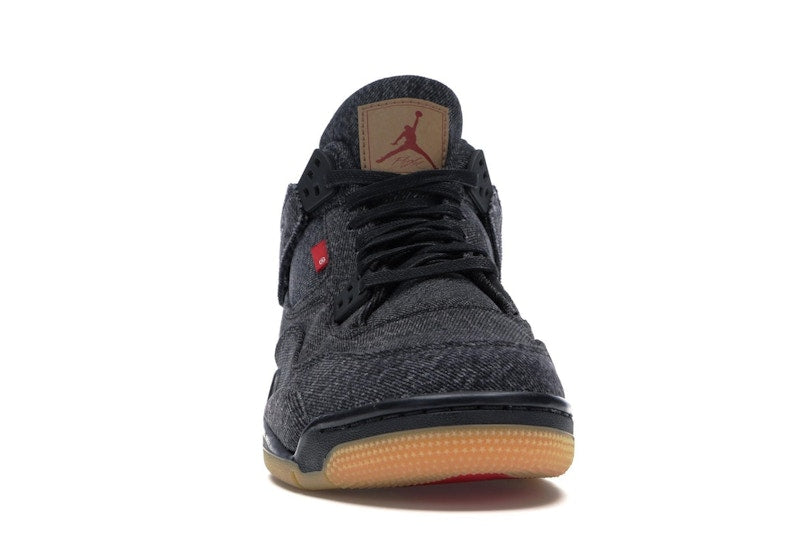Jordan 4 Retro Levi's Black (GS) (Blank Tag)