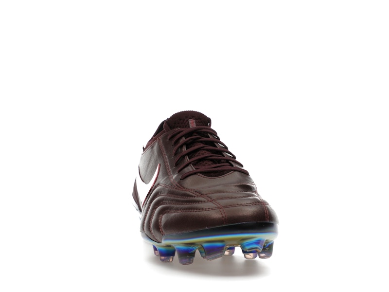 Nike Tiempo Legend 10 Elite Luxe FG Montebelluna Leather Port Wine
