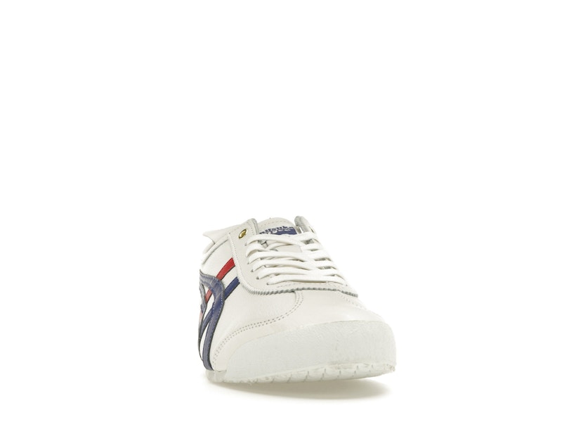 Onitsuka Tiger Mexico 66 White Blue Red Metallic Gold