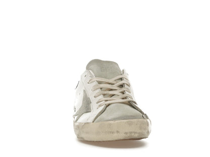 Golden Goose Super-Star White Dark Grey Glitter (Women's)