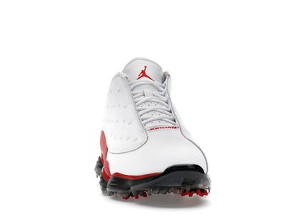 Jordan 13 Retro Golf Cleat White Red