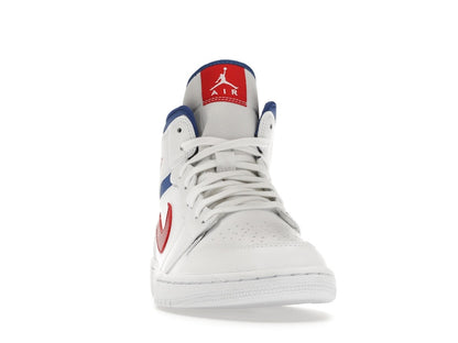 Jordan 1 Mid White Red Royal (Women's)