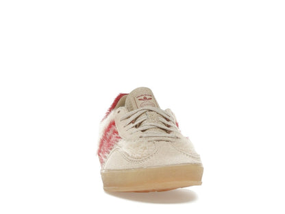 adidas Gazelle Indoor Magic Beige Victory Red (Women's)