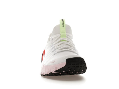 Nike Free Metcon 6 White Barely Volt Bright Crimson Pink Foam (Women's)