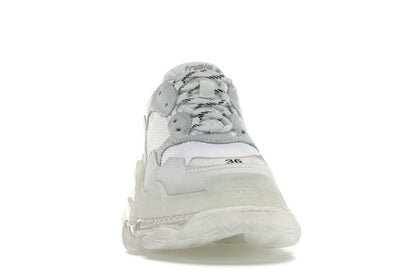 Balenciaga Triple S White Clear Sole (Women's)