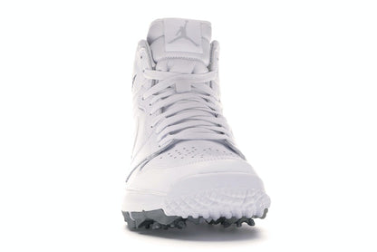 Jordan 1 Retro Golf Cleat White Metallic