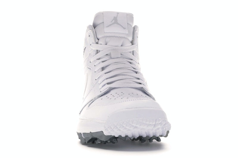 Jordan 1 Retro Golf Cleat White Metallic