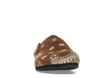Bravest Studios Suede Paisley Clogs Hazel