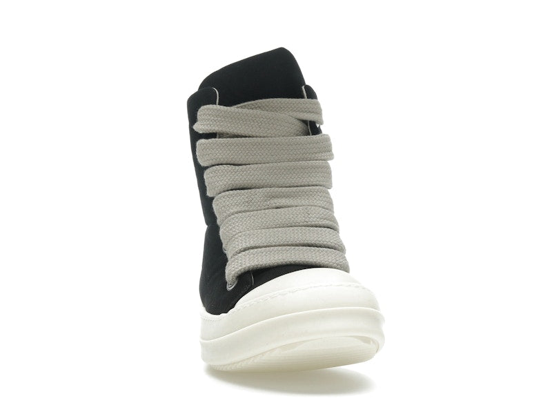 Rick Owens DRKSHDW Hollywood Jumbo Lace Puffer High Top Black Milk