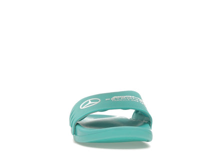 adidas Adilette Comfort Slides Mercedes-AMG Petronas Formula One Team Semi Mint Rush