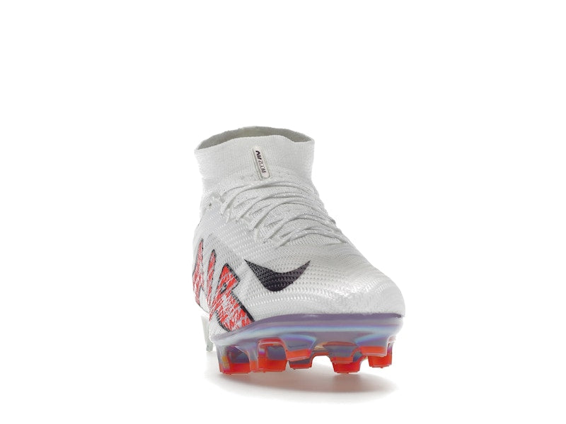 Nike Zoom Mercurial Superfly 9 Elite FG White Bright Crimson