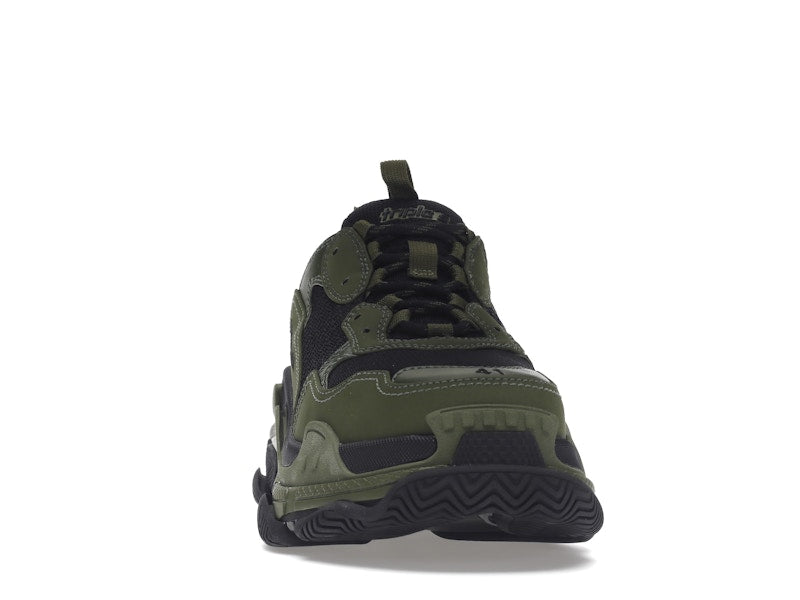 Balenciaga Triple S Dark Green Black