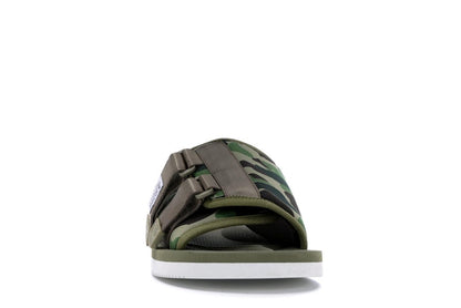 Suicoke x Bape ABC Kaw-Ape Green
