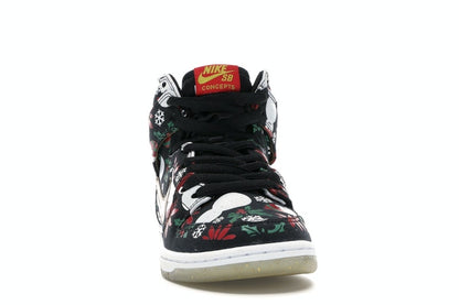 Nike SB Dunk High Concepts Ugly Christmas Sweater Black