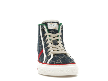 Gucci Tennis 1977 High Top Denim GG Print (Women's)