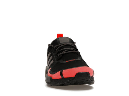 adidas NMD R1 Core Black Solar Red Grey