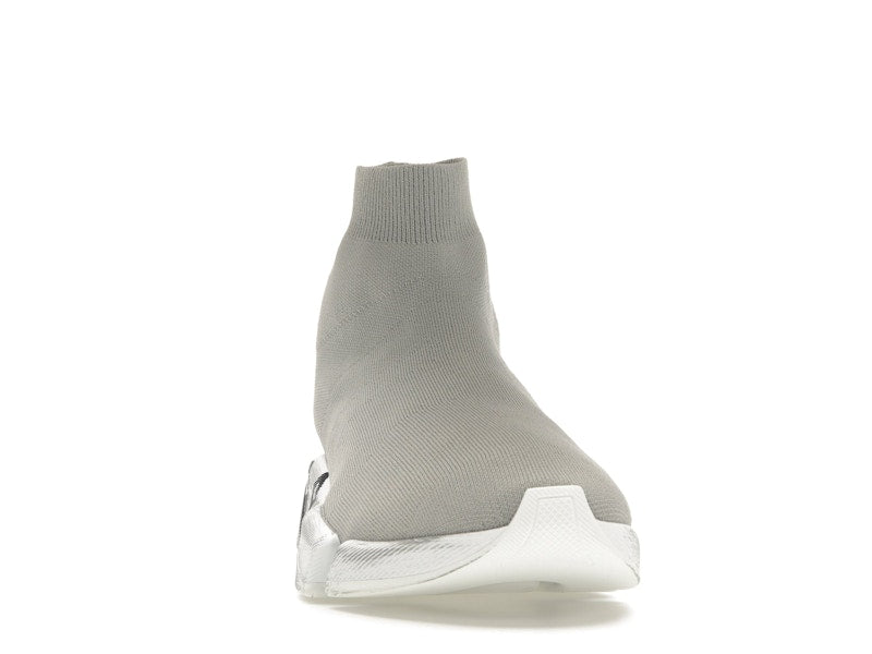 Balenciaga Speed 2.0 Graffiti Recycled Knit Grey White