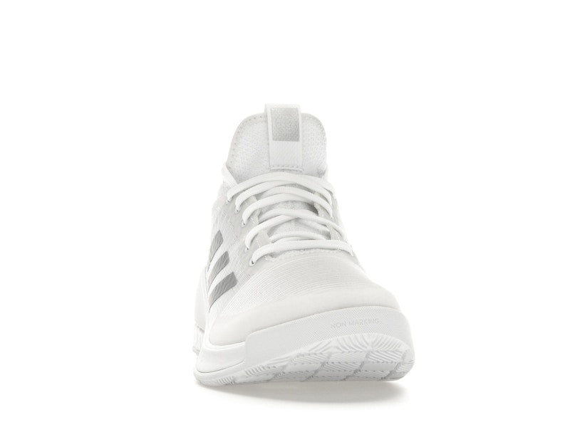 adidas Crazyflight Mid Cloud White Silver Metallic Grey (Women's)