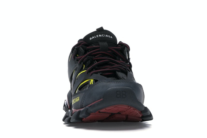 Balenciaga Track Trainers Black Bordeaux