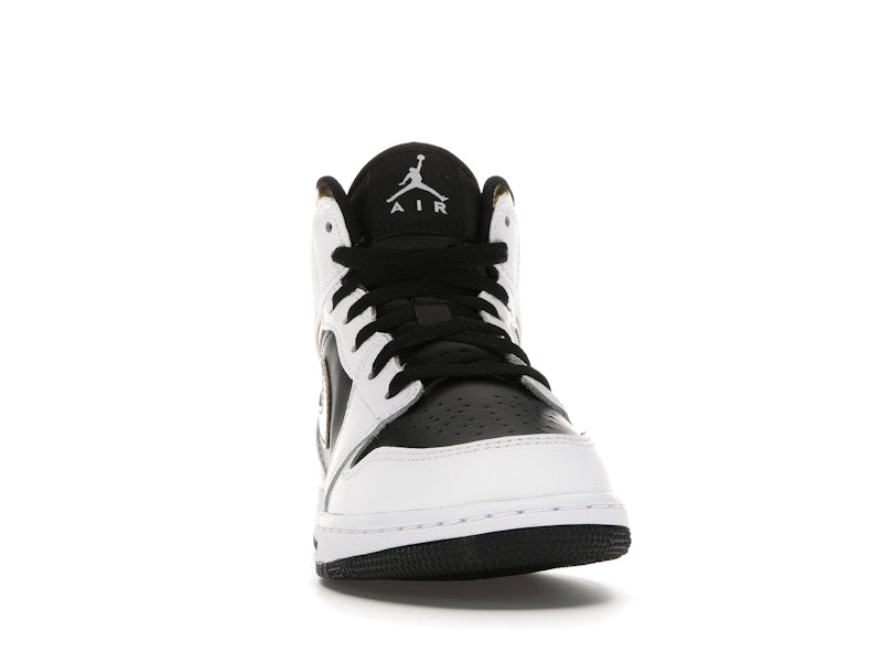 Jordan 1 Mid White Gold Black (GS)